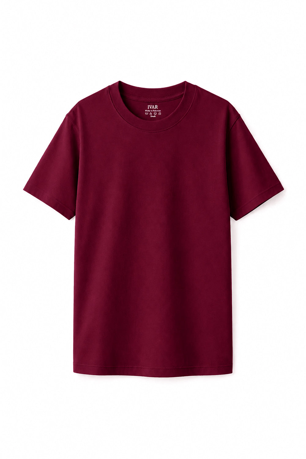 IVAR Maroon Oversized Tshirt