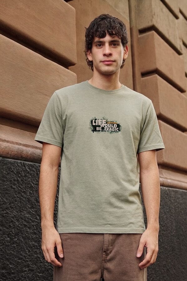 Men's Life Would Be Tragic Tee Shirt