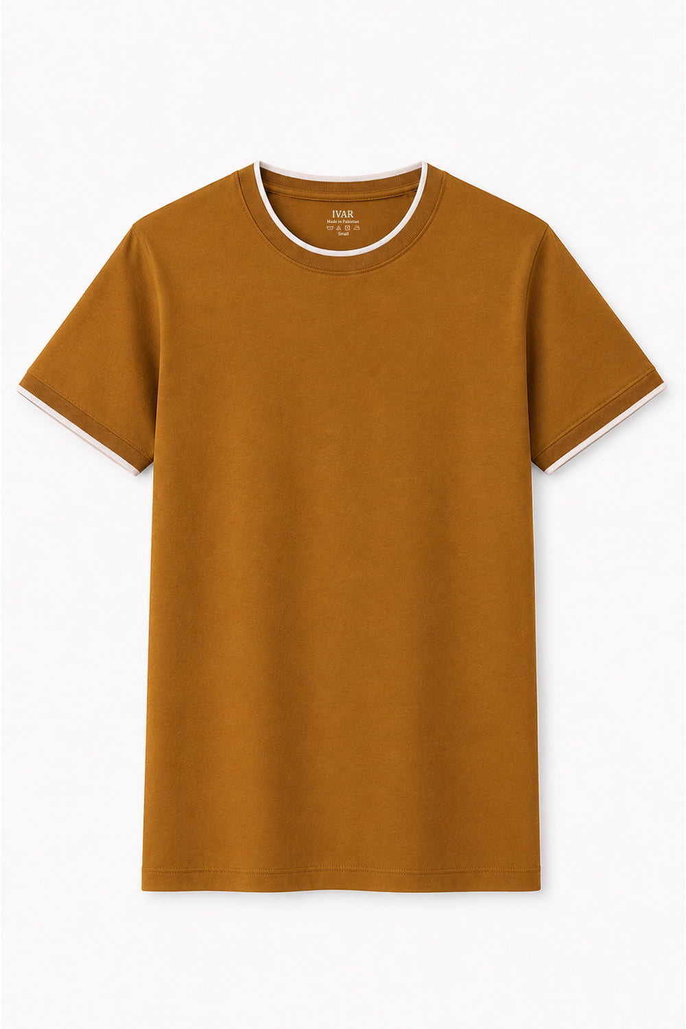 IVAR Sugar Brown Tipped Muscle Tshirt